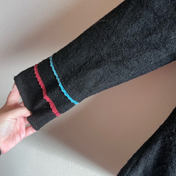 Emma G Black and Red Women's Jacket - Picture 3 of 6